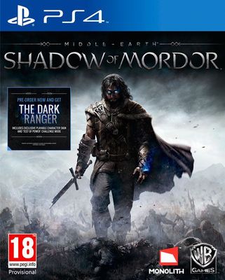 PS4 Middle-Earth: Shadow of Mordor