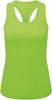 TriDry TR527 Women´s Recycled Performance Slim Racer Back Vest - Lightning Green - L