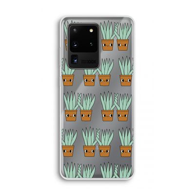 Sansevieria: Samsung Galaxy S20 Ultra Transparant Hoesje