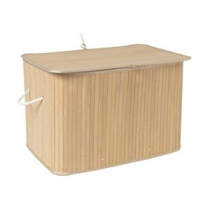 Wasmand bamboe 90 liter - naturel - 60x40x40 cm