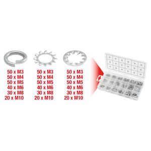 KS Tools 970.0240 9700240 Tandveerring M4, M5, M6, M8, M10, M12 DIN 127 1 stuk(s)