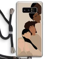 Sweet creatures: Samsung Galaxy Note 8 Transparant Hoesje met koord