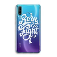Born to Fight: Huawei P30 Lite Transparant Hoesje Born to Fight: Huawei P30 Lite Transparant Hoesje
