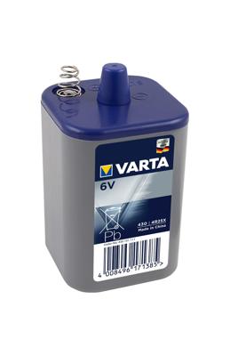 Varta special battery 6v. f.lighting 4r25