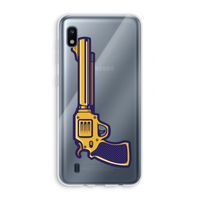 Pew Pew Pew: Samsung Galaxy A10 Transparant Hoesje