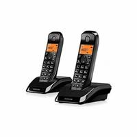 Draadloze telefoon Motorola S1202 Duo Zwart/Wit
