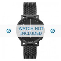 Horlogeband Skagen SKT1109 Mesh/Milanees Zwart 20mm - thumbnail