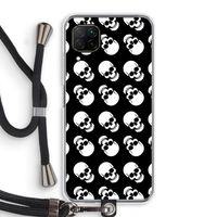 Musketon Skulls: Huawei P40 Lite Transparant Hoesje met koord