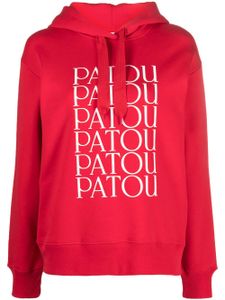 Patou hoodie Patou Patou en coton - Rouge