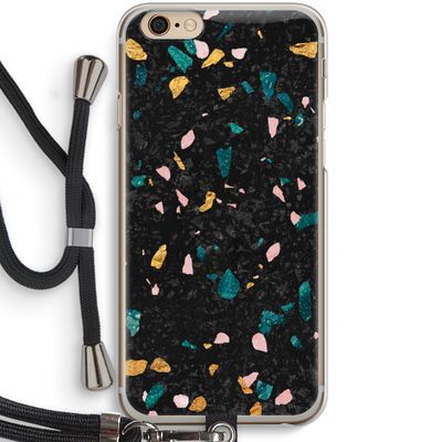 Terrazzo N°10: iPhone 6 / 6S Transparant Hoesje met koord