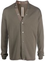 Rick Owens cardigan à boutons pression - Marron Rick Owens cardigan à boutons pression - Marron
