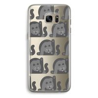 Cats: Samsung Galaxy S7 Edge Transparant Hoesje