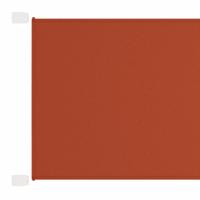 Luifel verticaal 100x1000 cm oxford stof terracottakleurig