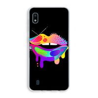 Lip Palette: Samsung Galaxy A10 Transparant Hoesje
