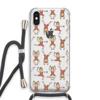 Gymboys: iPhone X Transparant Hoesje met koord