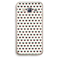 Hartjes: Samsung Galaxy J3 (2016) Transparant Hoesje