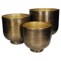 Wants&Needs Accessoires Bloempot Brons - thumbnail