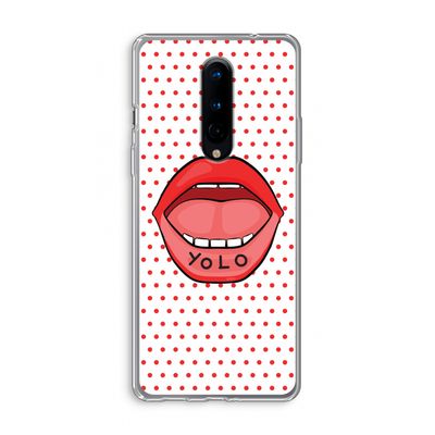 Yolo Denise: OnePlus 8 Transparant Hoesje