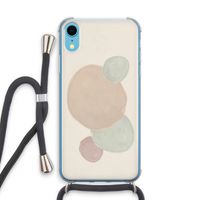 Geo #9: iPhone XR Transparant Hoesje met koord