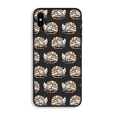 Slapende poes: iPhone XS Max Biologisch afbreekbaar hoesje