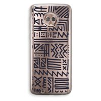 Marrakech print: Motorola Moto G6 Transparant Hoesje