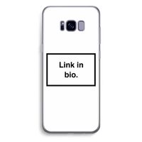 Link in bio: Samsung Galaxy S8 Plus Transparant Hoesje