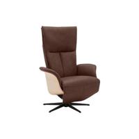 Goossens Relaxstoel Bergen, Relaxfauteuil medium - thumbnail