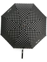 Moschino parapluie à motif monogrammé - Noir Moschino parapluie à motif monogrammé - Noir