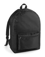 Atlantis BG151 Packaway Backpack - Black/Black - 31 x 45 x 16 cm