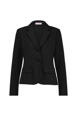 Bright bonded blazer - black - 94811