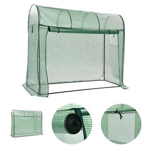 VidaXL Tuinkas met ritsdeur 200x80x170 cm
