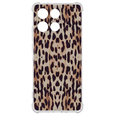 TPU Telefoonhoesje Motorola Moto G56 - Leopard backcover