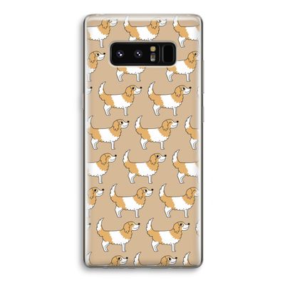 Doggy: Samsung Galaxy Note 8 Transparant Hoesje