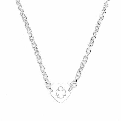 Dames ketting Amen CUORE E ANGELO CUSTODE