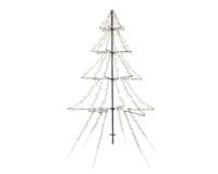everlands kunstkerstboom vorm LED buitenverlichting 200