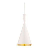 Tom Dixon Beat Tall LED Hanglamp - Wit - thumbnail