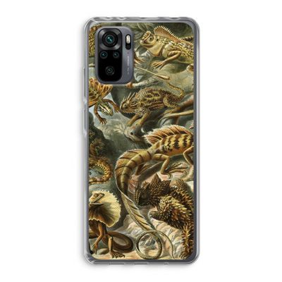 Haeckel Lacertilia: Xiaomi Redmi Note 10 Pro Transparant Hoesje