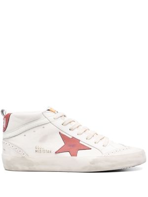 Golden Goose baskets Mid Star - Blanc