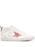 Golden Goose baskets Mid Star - Blanc