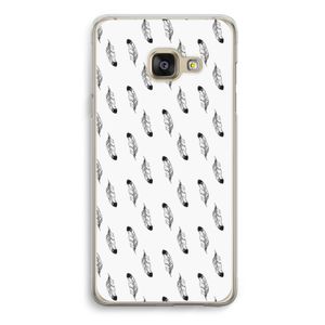 Pluimen: Samsung Galaxy A3 (2016) Transparant Hoesje