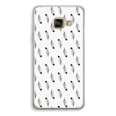Pluimen: Samsung Galaxy A3 (2016) Transparant Hoesje