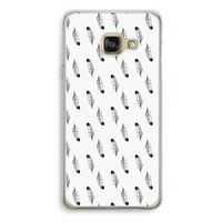 Pluimen: Samsung Galaxy A3 (2016) Transparant Hoesje