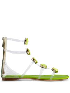 Giambattista Valli sandales Diamond Clash - Vert