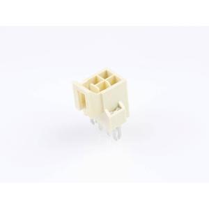 Molex 1053122204 Female header, inbouw (standaard) Totaal aantal polen: 4 Rastermaat: 2.50 mm Inhoud: 1 stuk(s) Tray