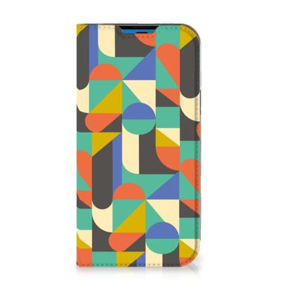 iPhone 14 Pro | Hoesje met Magneet | Funky Retro