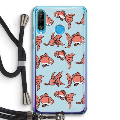 Blub: Huawei P30 Lite Transparant Hoesje met koord