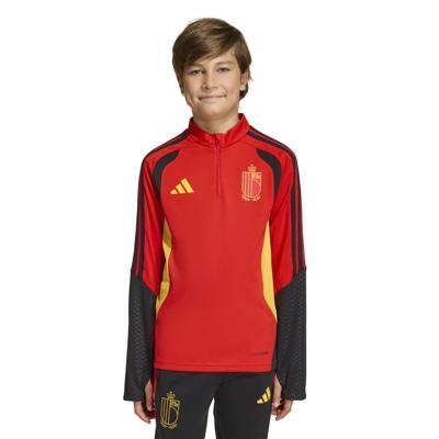 adidas België Trainingstrui 1/4-Zip 2026-2028 Kids Rood Geel Zwart