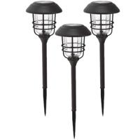 6x solar tuinlamp/prikspot op zonne-energie 59 cm