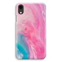 Roze explosie: iPhone XR Volledig Geprint Hoesje