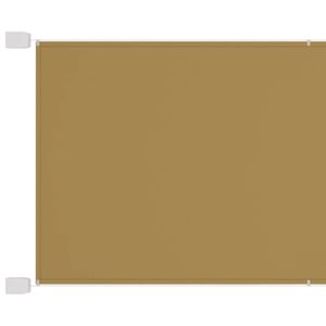 Luifel verticaal 140x1200 cm oxford stof beige